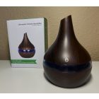 Aroma diffúzor/párásító 200 ml - Sötét barna