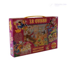 12 darabos kocka kirakós, lányos