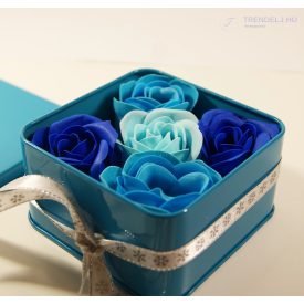 Szappanrózsa 5db-os - KÉK