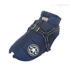 Téli kutyakabát hámmal, KÉK - L-es