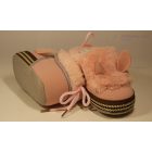 Puhatalpú babacipő Rózsaszín 0-12 Hónapos