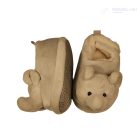 Puhatalpú Babacipő, Szürke színű orrszarvú cipőorral, 12-18 Hónap