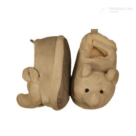   Puhatalpú Babacipő, Szürke színű orrszarvú cipőorral, 12-18 Hónap