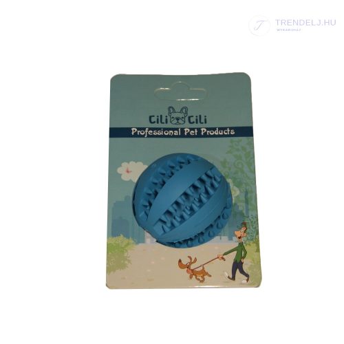 Kutya labda - Fogtisztító labda, Kék