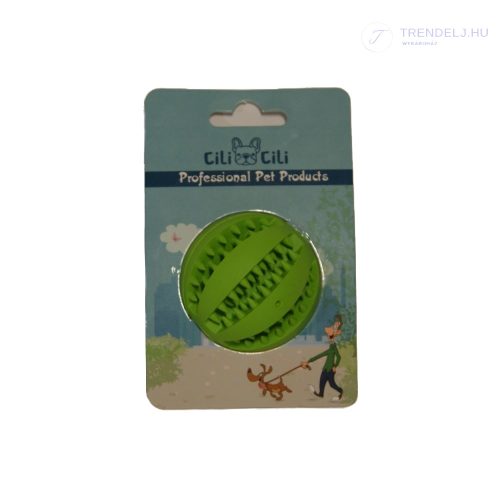 Kutya labda - Fogtisztító labda, Zöld