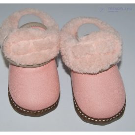 Babacipő Puhatalpú Rózsaszín 0-6 Hónap