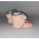 Babacipő, Rózsaszín magasszárú babacipő 0-6 hónap