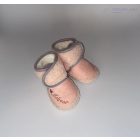 Babacipő, Rózsaszín magasszárú babacipő 0-6 hónap