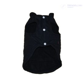 Téli kutyakabát, FEKETE - L-es