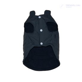 Téli kutyakabát, Szürke - XXL-es