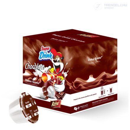 Café René Chocolate Drink - Dolce Gusto kompatibilis kávékapszula