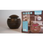 Aroma diffúzor/párásító 200 ml - Sötét barna, gömb alakú
