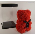 Rózsa Maci - Piros 25 cm