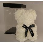 Rózsa Maci - Fehér 25 cm