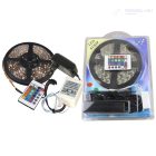 LED szalag adapterrel és távirányítóval - 5m