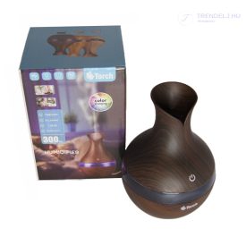Aroma diffúzor/párásító 300 ml - Sötét barna