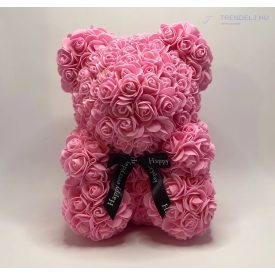 Rózsa Maci - Rózsaszín 30 cm