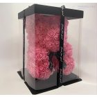 Rózsa Maci - Rózsaszín 30 cm