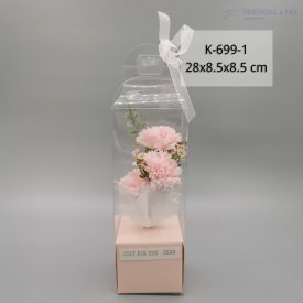 Szappanszegfű díszdobozban - Rózsaszín