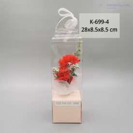 Szappanszegfű díszdobozban - Piros