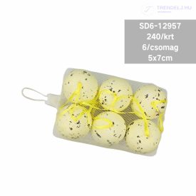 6 darab Húsvéti dísztojás 