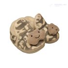 Puhatalpú babacipő Szürke 0-12 Hónapos