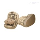 Puhatalpú babacipő Szürke 0-12 Hónapos