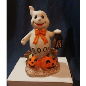 Halloween szellem dekoráció LED világítással