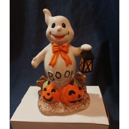 Halloween szellem dekoráció LED világítással