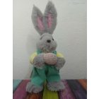 Húsvéti plüss nyuszi dekoráció 24 cm