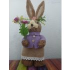 Szalma húsvéti nyuszi 33 cm
