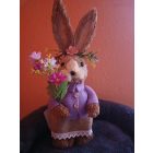 Szalma húsvéti nyuszi 33 cm