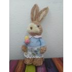 Szalma húsvéti nyuszi 28 cm