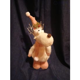 Plüss rénszarvas 49 cm
